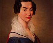 弗朗切斯科 海兹 : Portrait of Antonietta Vitali Sola